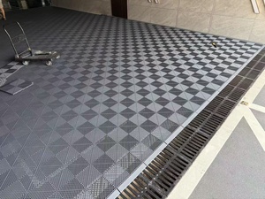 400*400*18mm Modern Plain Anti-Slip PP Interlocking Modular Garage Floor <strong>Tiles</strong> - Product Image 5