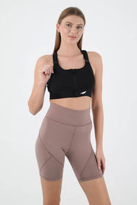 Soutien-gorge de sport grande taille pour filles, idéal pour la course et la gym - Respirant, compression, logo frontal, maintien élevé, écologique, séchage rapide - Product Image 2