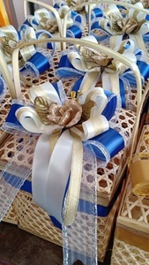 Panier-cadeau en bambou du Vietnam, panier tissé artisanal durable pour les cadeaux de détail et d'entreprise - Product Image 4