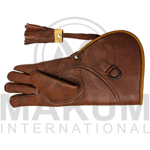 Gants de fauconnerie de haute qualité pour adultes, logo personnalisé, meilleur prix, gants de sécurité en cuir - Product Image 5