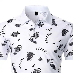 2026 Wholesale Men's Solid Knitted Polyester/Cotton Casual for Shirts-Quick Dry & Breathable Customizable - Product Image 4
