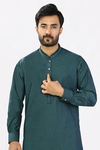 Ensemble Kurta Homme Coupe Épurée 2026 – Shalwar Kameez Traditionnel en Tissu Premium – Vêtements Ethniques pour Homme – Vente Directe Usine - Product Image 5