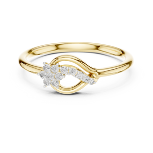 UNIQUE PETAL LAB GROWN DIAMOND CLASSIC RHODIUM PLATED WOMEN'S RING <b>SET</b> 18KT SOLID WHITE GOLD ENGAGEMENT WEDDING PARTY <b>VALENTINE</b> - Product Image 6
