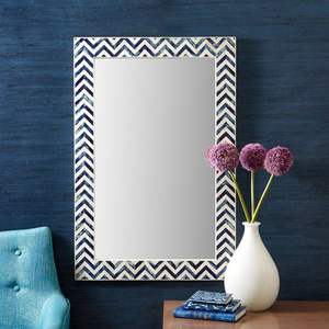 Heritage Style Bone Inlay Resin Mirror Frame Ideal For Enhancing Cultural And Artistic Interiors - Product Image 6