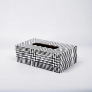 Best Quality Waterproof Handmade <b>Resin</b> Tissue Holder with Wooden Lid for Kitchen & Bathroom <b>Table</b> Use FAIZA CRAFT FC-913 - Product Image 6