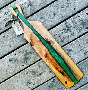 Plateau à fromages, planche à collations, planche de service pour le petit-déjeuner, planche de service pour le dîner, planche de service pour café, planche de service pour restaurant - Product Image 1