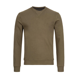 เสื้อสเวตเชิ้ตคอกลมทรงพอดีตัว รุ่นพรีเมียม เบสิค คอลเลคชั่นลำลอง - Product Image 5