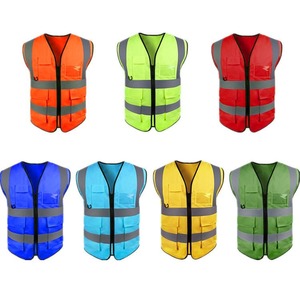 Chaleco Reflectante para Ciclismo, Ropa de Trabajo Personalizada, Chaleco de Seguridad de Alta Visibilidad - Product Image 4