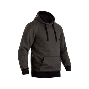 Sudadera con Capucha de Forro Polar Negro para Motociclistas, Estilo Moderno, Sudadera Personalizada para Motociclistas con Capucha Extraíble - Product Image 4