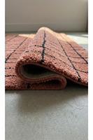 Tapis en laine 100 % faits main, antidérapants, à poils épais et motifs géométriques, pour la vente en gros et en vrac, idéaux pour les chambres d'hôtel à prix abordable