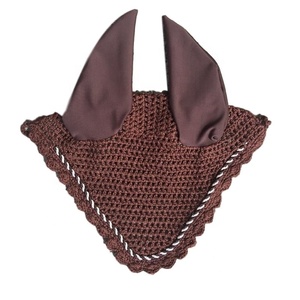 Gorro de equitación de algodón OEM al por mayor, elegante, ligero, transpirable, lavable, con protección para las orejas, de ganchillo - Product Image 1