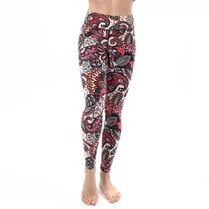 Leggings sin costuras de algodón orgánico para mujer, pantalones de yoga, ropa deportiva para gimnasio, correr, tela sostenible, logotipo personalizado, en venta. - Product Image 2