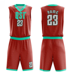 Uniforme d'entraînement de basketball OEM, respirant et durable, avec nom d'équipe personnalisé - Product Image 5