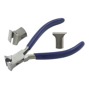 Cortador de extremos con mordazas TC, tamaño de acero 115mm, mangos de PVC, OEM, para fabricación de joyas, bricolaje, alicates de corte de alambre - Product Image 1