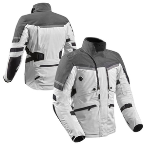Chaquetas de Motocicleta Run Apparel, Manga Larga, Color Blanco y Gris, Chaqueta de Motociclista Resistente al Viento para Todas las Estaciones, Ropa Textil para Motociclistas - Product Image 6