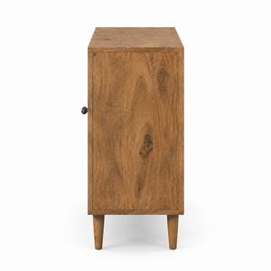 Modern Farmhouse Wood <b>Sideboard</b> Buffet Cabinet Eco-Friendly Durable Line Design Storage for Living Room Hotel <b>Kitchen</b> Dining - Product Image 3
