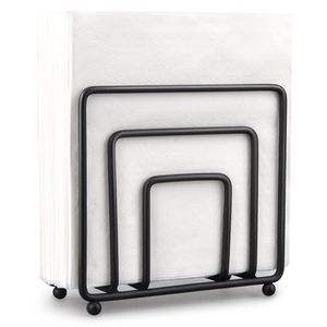 Artistic Iron Napkin <b>Caddy</b> For Stylish Dining Tables Modern Kitchen Organization Restaurant Decorative Serving Accessories - Product Image 1