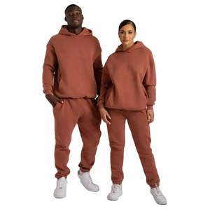 Conjunto Deportivo Crazymaker Premium 2026, Personalizado, 100% Algodón, Liso, para Hombre, Sudadera con Capucha, Conjunto de 2 Piezas - Product Image 6