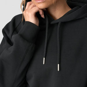 คอลเลคชั่นใหม่ เสื้อฮู้ดผู้หญิงผ้าฝ้ายพิมพ์ลายโลโก้ตามสั่ง สีสันสดใส สไตล์สตรีทแวร์ สำหรับฤดูใบไม้ร่วง  รับสั่งทำตามแบบ - Product Image 5