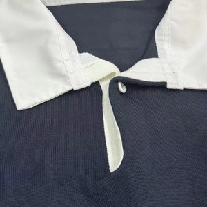 เสื้อเชิ้ตแขนยาวผู้ชาย ผ้าถักเนื้อแน่น 100% ผ้าฝ้าย ระบายอากาศได้ดี ปักโลโก้ด้านหน้า ย้อมเส้นด้าย สไตล์ลำลอง ทรงปกติ - Product Image 5