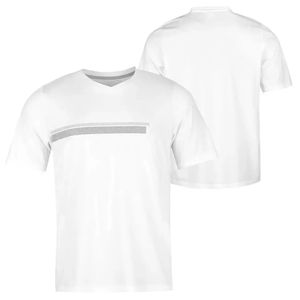 Camiseta de Cuello Redondo, Corte Regular, 100% Algodón, Impresión Digital, Costuras Profesionales, Estilo Minimalista de Alta Gama, Unisex - Product Image 6