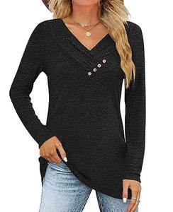 Button Style <b>Y2K</b> Ladies' Casual Long Sleeved Printed T-<b>Shirt</b> Winter Hot Selling Classic Design Polyester Corduroy Canvas - Product Image 1