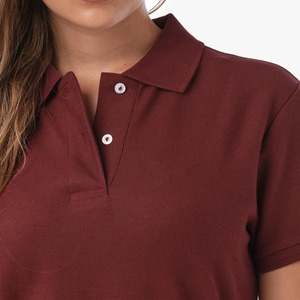 Polo de tennis à manches courtes pour femmes en gros, chemises de golf personnalisées pour femmes, polos respirants vierges OEM pour femmes, usine - Product Image 5