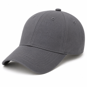 Gorra de Béisbol de 6 Paneles Ajustable Unisex de Primera Calidad para Deportes al Aire Libre, de Sarga de Algodón Blanco Sólido, Casual, Ajustada, para Adultos, para las Cuatro Estaciones - Product Image 2