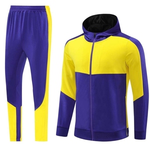 En gros, uniformes de football respirants, streetwear, vestes à manches longues, survêtements d'entraînement, maillots unisexe, automne, modèles longs et mi-manches - Product Image 2