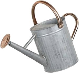 <b>Vintage</b> Metal <b>Watering</b> <b>Can</b> with Copper Finish Handle Decorative Garden <b>Watering</b> Pot for Indoor Outdoor Plants - Product Image 4