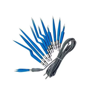 Pinces bipolaires manuelles à baïonnette US, isolées, réutilisables, avec câble en silicone, ensemble d'instruments chirurgicaux pour la chirurgie générale - Product Image 2