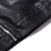 Blouson aviateur en cuir de vachette noir pour homme, col montant, fermeture éclair, coupe ajustée, manches classiques, style hiver, finition soignée