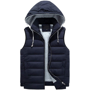 Gilet matelassé pour homme, gilets équestres, vêtements décontractés d'hiver, streetwear, veste sans manches, manteau, gilet matelassé personnalisé pour homme - Product Image 1
