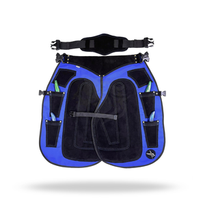 Pantalones de cuero para herrador, delantal resistente para el cuidado de pezuñas, equipo protector para las piernas del herrador con bolsillos para herramientas - Product Image 5