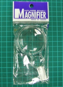 Loupe DK-346 |   Loupe de poche en plexiglas transparente, anti-chute, en acrylique optique, pour la lecture et les cadeaux promotionnels - Product Image 2