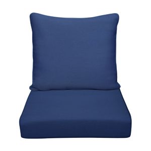 Set di Cuscini Profondi Impermeabili e Resistenti allo Sbiadimento per Esterni, Sostituzione per Sedie da Patio e Cuscini Rimovibili per Mobili da Esterno - Product Image 1
