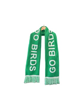 Bufanda Larga con Flecos de Pájaro para Niñas, Hecha a Medida, Súper Suave, 100% Acrílico, 9 x 60 Pulgadas, Colores y Logotipo Personalizables - Product Image 4