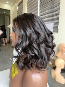 Perruque Lace Front HD Super Double Drawn, Remy Vierge Vietnamienne, Anti-chute, Texture Rebondissante, Trame Simple, pour Femme, Toutes Extensions de Cheveux - Product Image 4