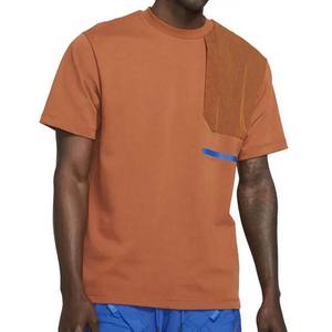 T-shirt gaufré à séchage rapide pour homme, personnalisé avec logo imprimé par sublimation, idéal pour le sport, la course, le fitness et les événements culturels – Meilleure vente - Product Image 1