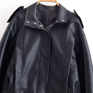 เสื้อโค้ทผู้หญิงสไตล์เรโทรลำลองทรงเข้ารูป แขนยาว ปกเสื้อ ติดกระดุม ผ้าโพลีเอสเตอร์ ระบายอากาศได้ดี แฟชั่นใหม่ประจำฤดูใบไม้ร่วงปี 2025 - Product Image 4