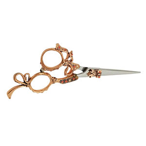 Ciseaux de coupe de cheveux de barbier longs droits vente chaude sur tous les ciseaux de mise en forme de cheveux de barbier - Product Image 6