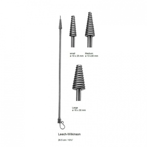 Juego de Cánulas Intrauterinas Leech Wilkinson OEM, 3 Piezas, 265 mm, Acero Inoxidable, Instrumento de Ginecología Autoclavable y Duradero - Product Image 2