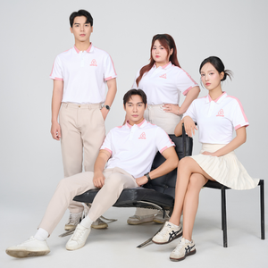 Chemises de golf unisexes Polo léger à séchage rapide 175g avec bloc d'épaule élégant Logo personnalisé gratuit et options de couleur - Product Image 4