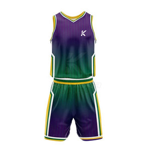 Ensemble d'uniformes de basketball personnalisés 2026 – Nouveau design, respirant, en polyester, maillot et short, grandes tailles, imprimé, haute qualité, OEM - Product Image 1