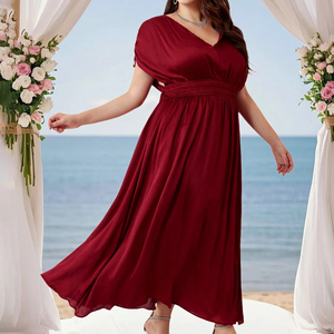 Latest Collection Evening Maxi Dress for Women Hot Selling Breathable Chiffon Maxi Wholesale Prices evening dress maxi - Product Image 4