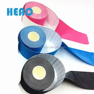 Cotton KT Tape Elastic Kinesiology Knee Bandage Tapes Pink Black Yellow Red Blue OEM Technical