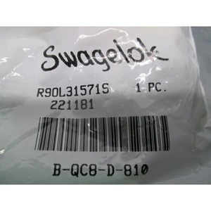 Swagelok B-QC8-D-810 Instrumentación de Conexión Rápida - Equipo y Piezas de Semiconductores Globales de Confianza con Gran Trayectoria - Product Image 6