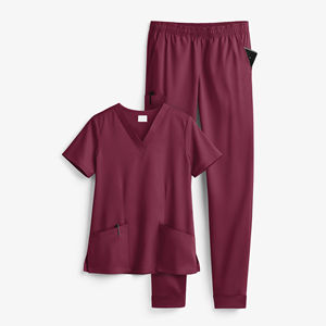 Conjunto de Uniformes Médicos de Verano de Secado Rápido con Mangas Cortas para Enfermeras, Quirófano, Laboratorio, Clínica, SPA, Salón de Belleza, con Logotipo OEM, Uniformes para Mujer - Product Image 6