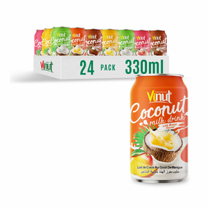 Demande d'échantillon gratuit : Boisson au lait de coco aromatisée, variétés variées, VINUT, fabricant vietnamien, marque privée, meilleur prix de gros VI2025150 - Product Image 1
