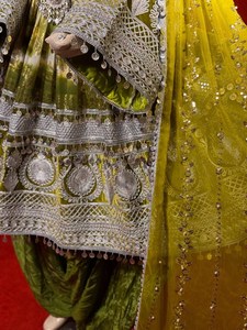 Afghani Kuchi <b>Wedding</b> Dresses for Women Top Selling Best Quality Low Prices Afghani New Style Afghan <b>Wedding</b> Dresses Knee-Length - Product Image 3